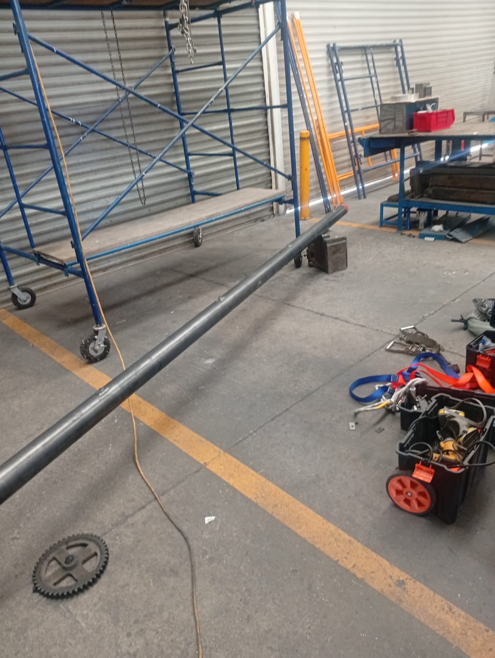 Mantenimiento de cortina industrial